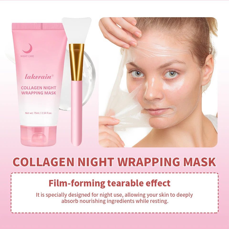 Collagen Skincare Set Facial Moisturizer and Deep Hydration Mask Combo - 11