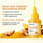 Kojic Acid Turmeric Niacinamide Serum Brightening Face Essence