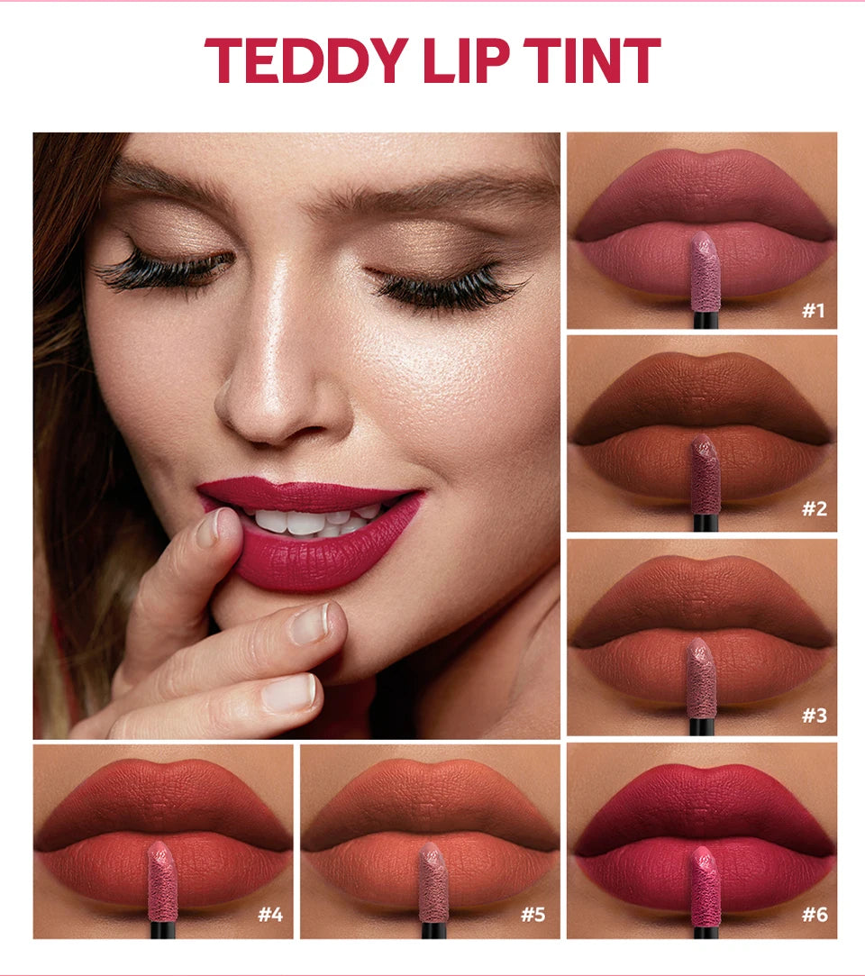 Matte Lip Tint Long Lasting Waterproof Liquid Lipstick