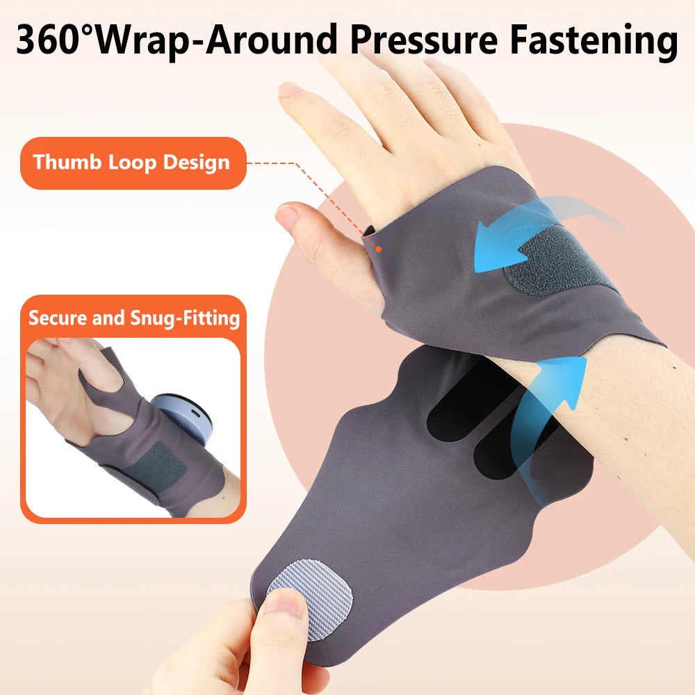 Microcurrent Wrist Massager Electronic Hand Relaxation Band