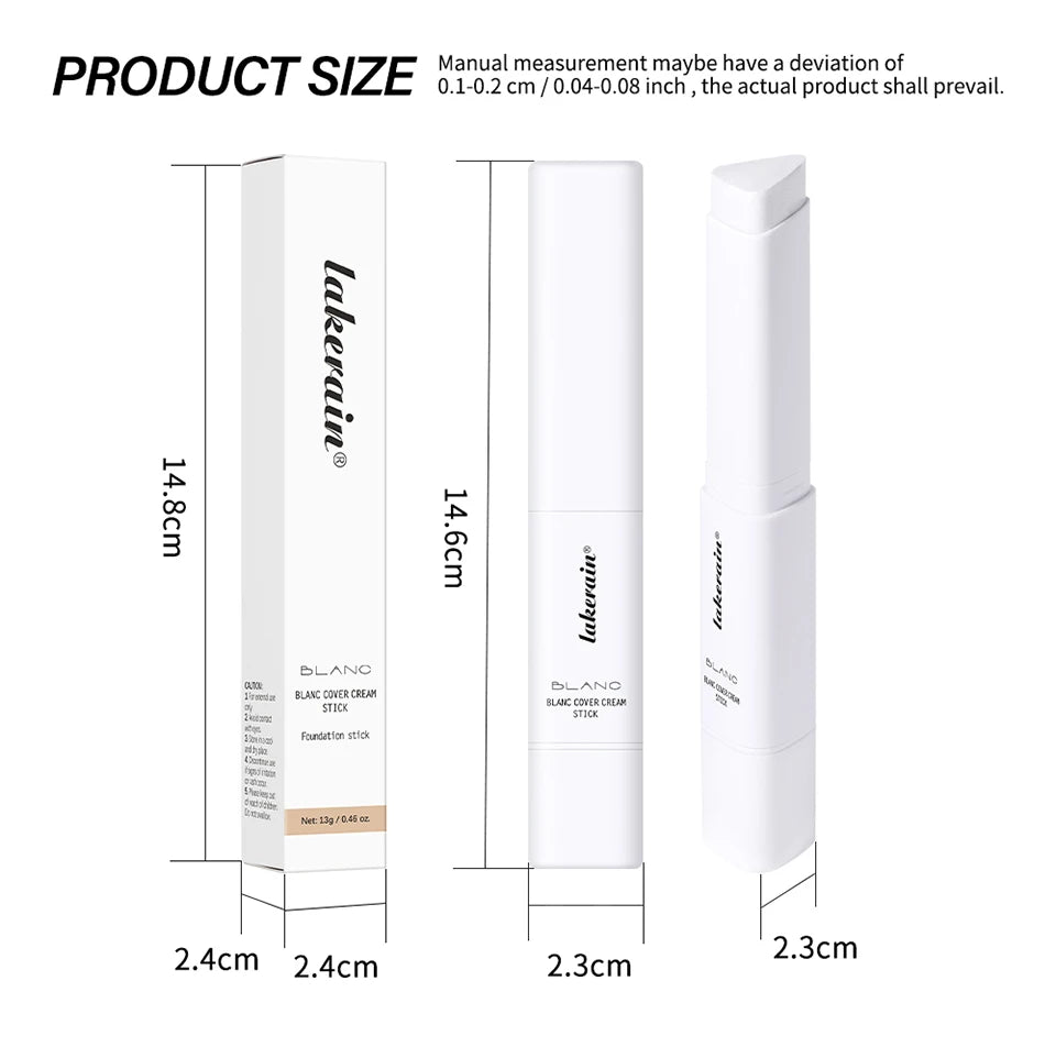 Color Changing Foundation Stick Dual Ended Concealer Makeup