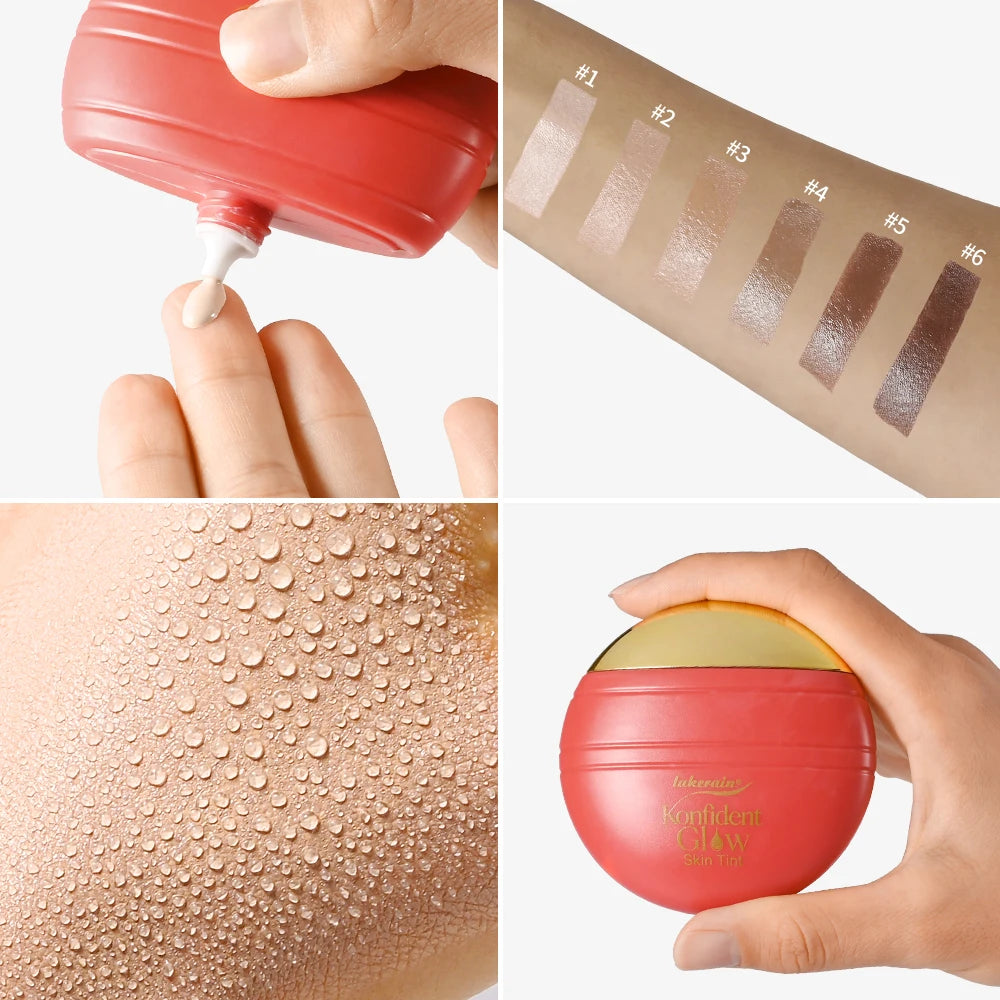Glow Skin Tint Foundation Liquid Makeup Base - 5