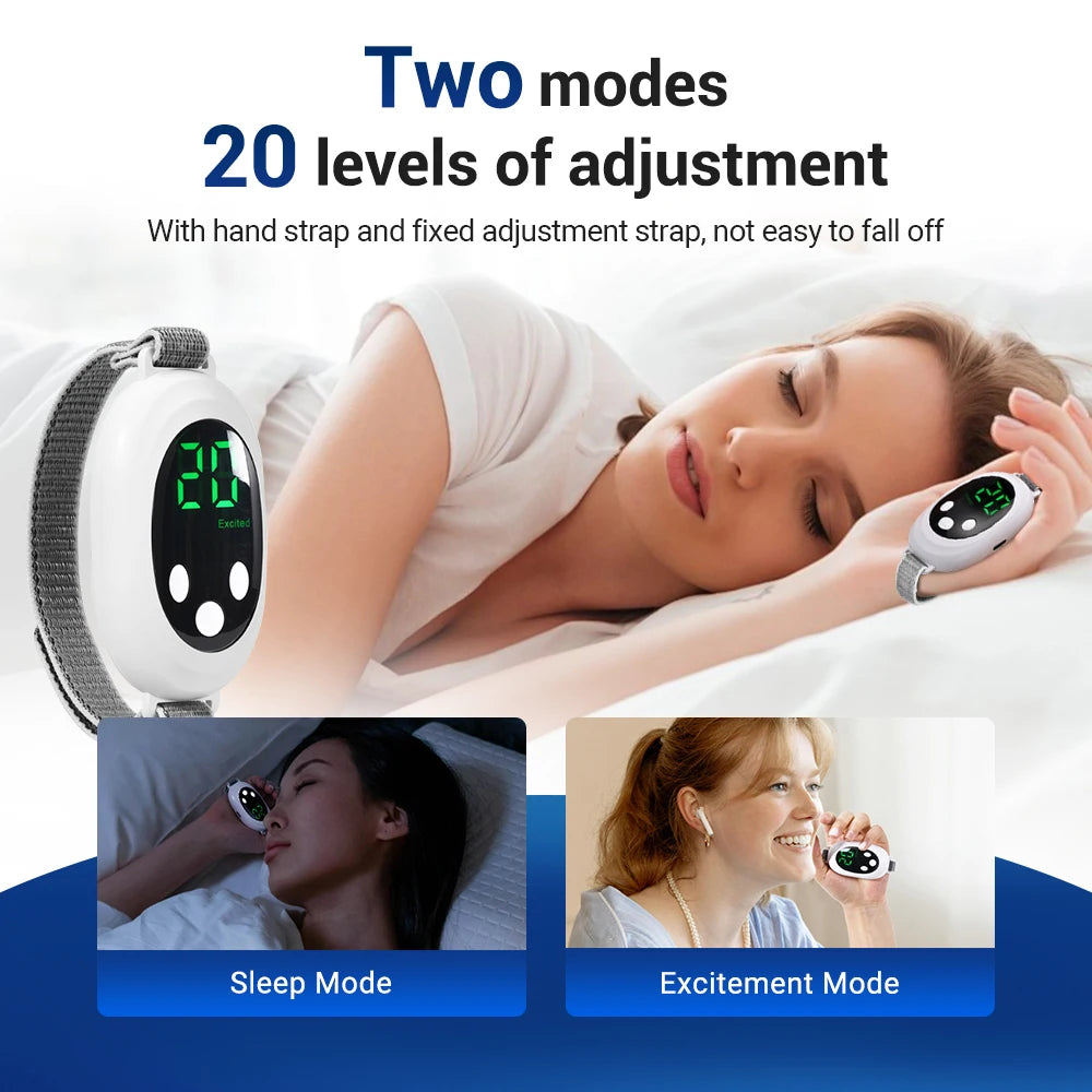 Handheld Sleep Aid Device Microcurrent Pulse Relaxing Massager - 9
