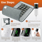 Jade Heating Pad and Electric Warming Mat for Pain Relief