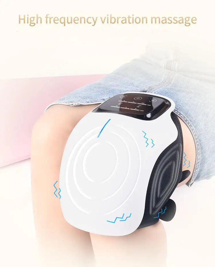 3 in 1 Knee Massager Heated Leg Joint Vibration Relief Machine