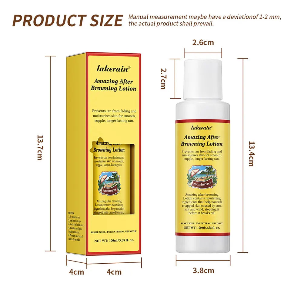 Amazing Brown Tanning Lotion Self Tanner Body Bronzer - 28