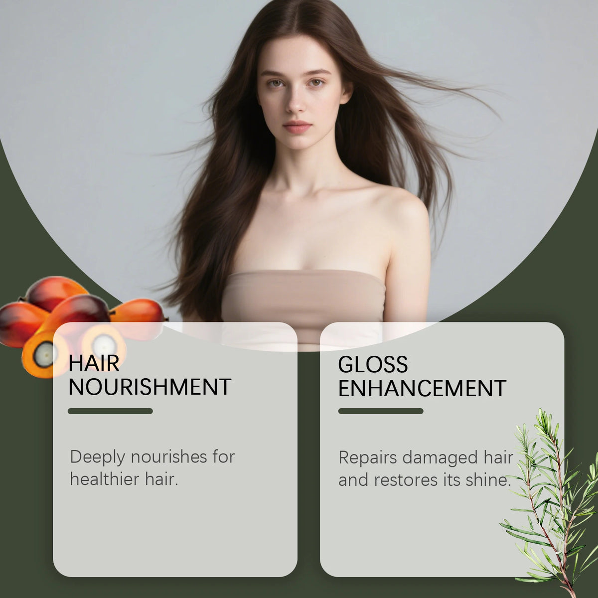 Batana Oil Hair Serum Scalp Treatment for Stronger Growth and Shine