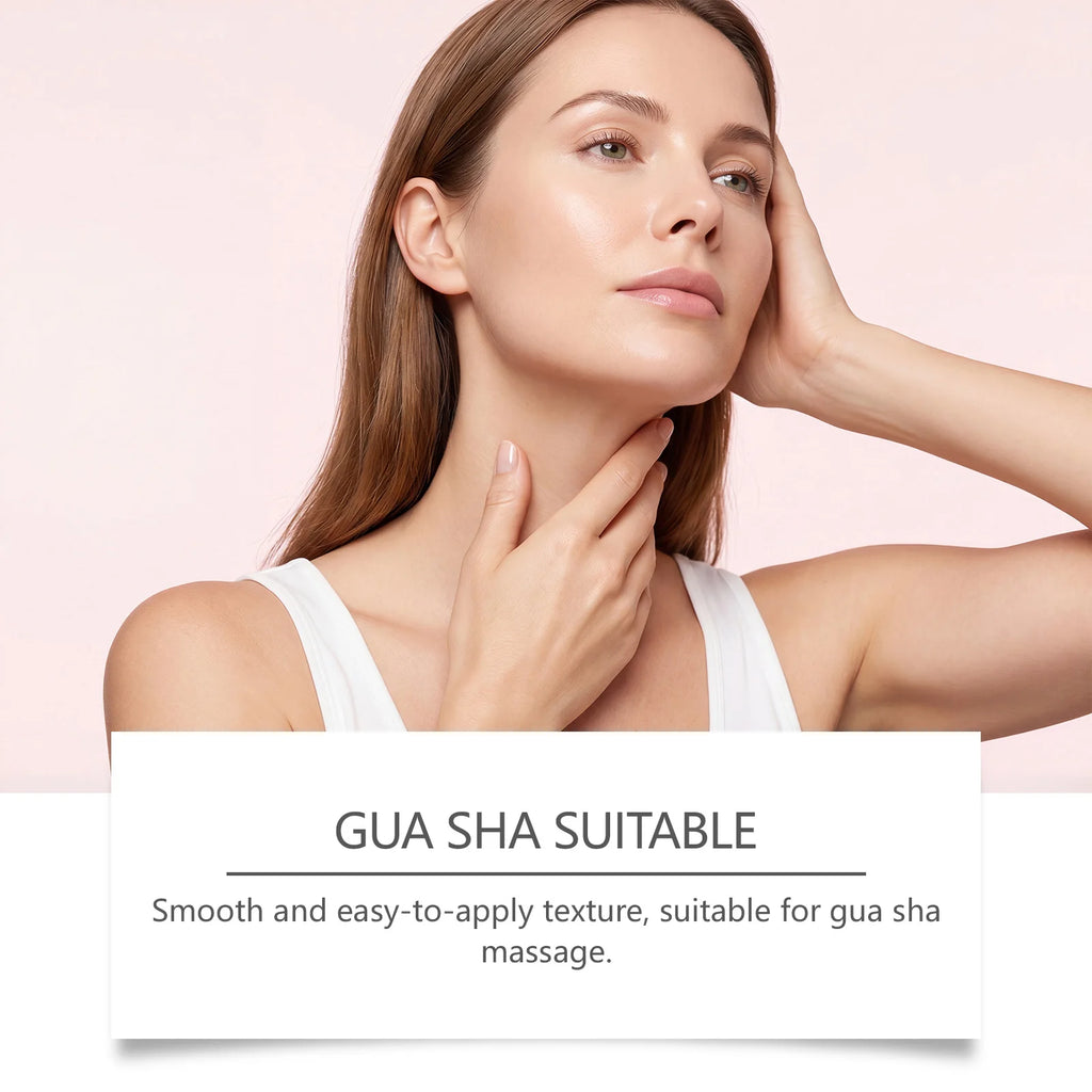 Collagen Neck Cream and Anti Wrinkle Massager for Firming Skin