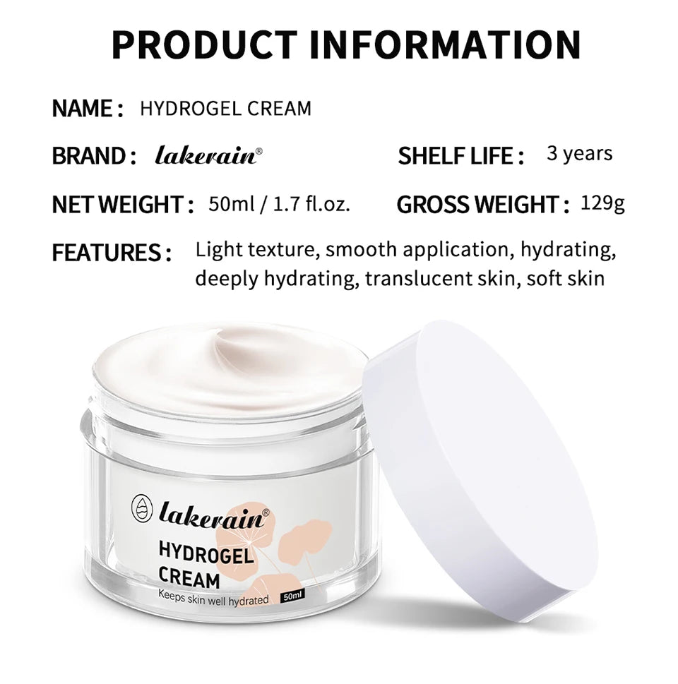 Hydrogel Cream Deep Hydrating Face Moisturizer