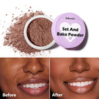 Matte Setting Powder and Face Baking Powder for Long Lasting Makeup