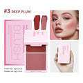 2 in 1 Cream and Powder Blush Face Blusher Makeup Palette