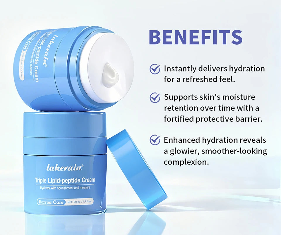 Triple Lipid Peptide Cream Moisturizing Face Moisturizer