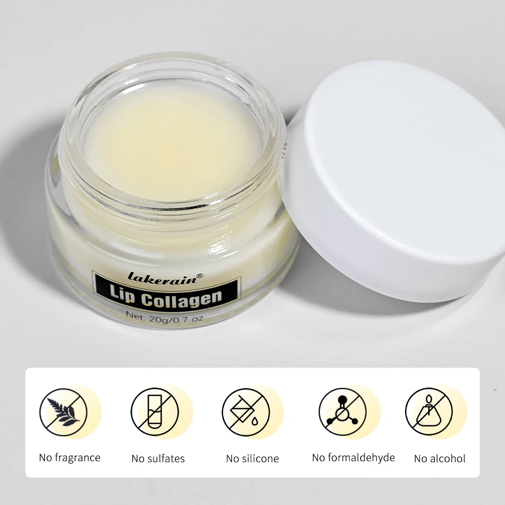 Collagen Lip Mask and Moisturizing Lip Treatment