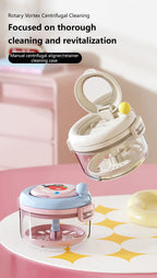 Denture Cleaning Case and Retainer Soaking Container