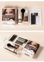 Eyelash and Brow Tint Kit Waterproof Eyebrow Dyeing Set