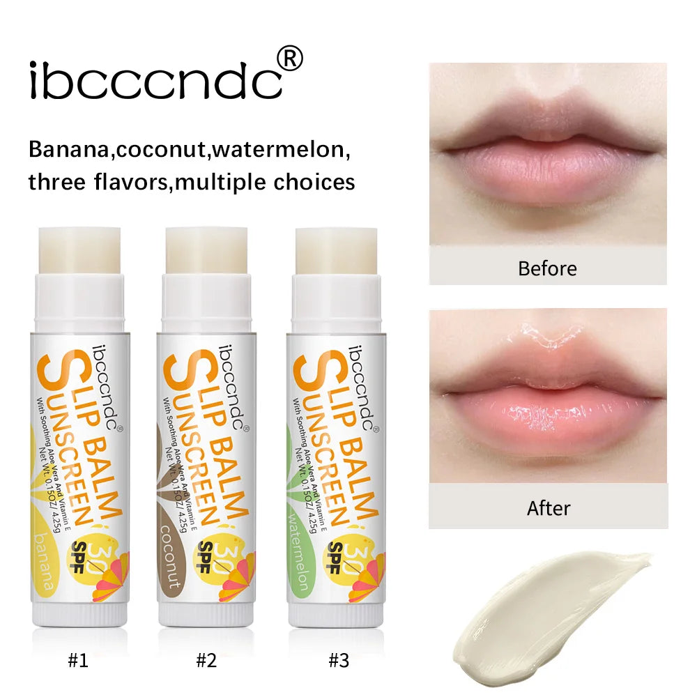 Sunscreen Lip Balm SPF30 Moisturizing UV Protection Chapstick