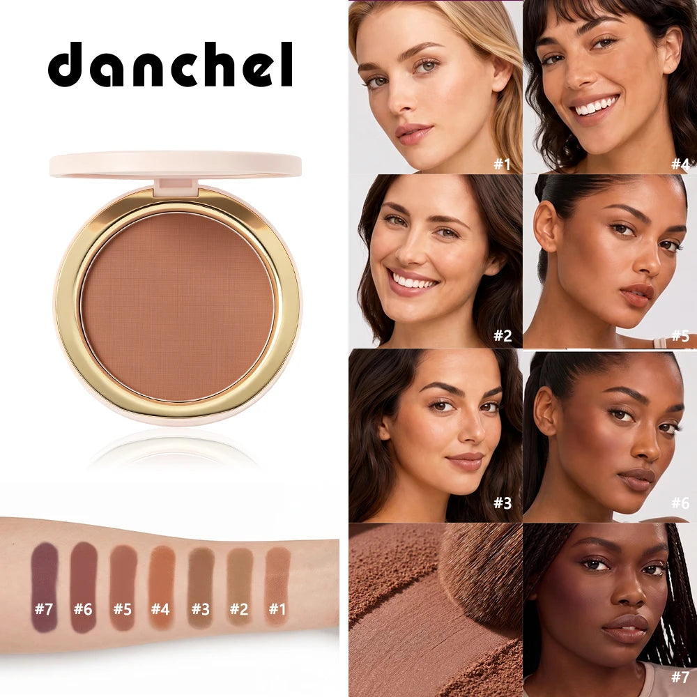 Pressed Bronzer Powder Matte Contour Makeup - 1