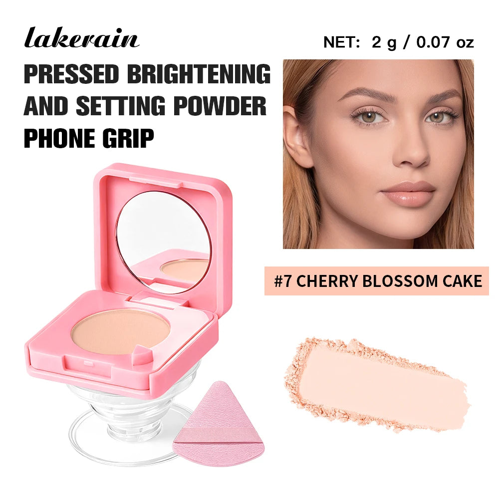 Pressed Powder Face Compact and Phone Grip Holder - 20