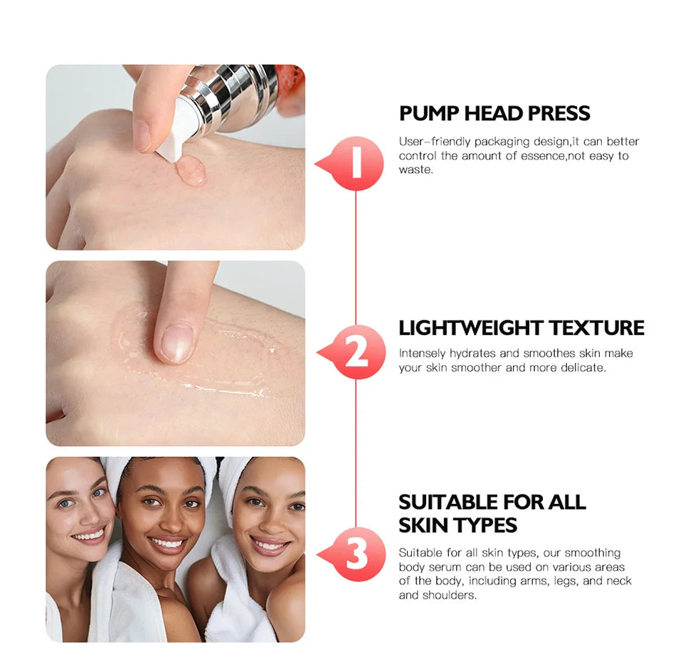 Smoothing Body Serum Intensive Hydration Moisturizing Skin Firming Cream