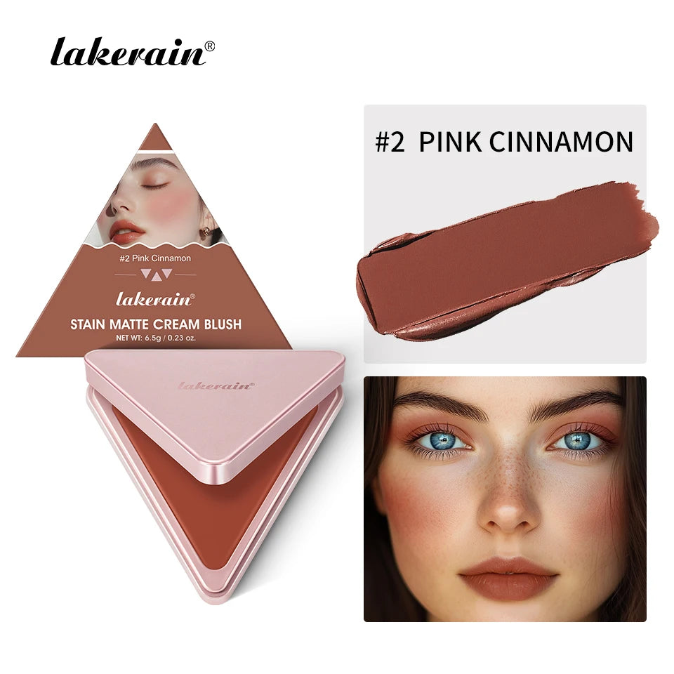 2 in 1 Cream and Powder Blush Face Blusher Makeup Palette