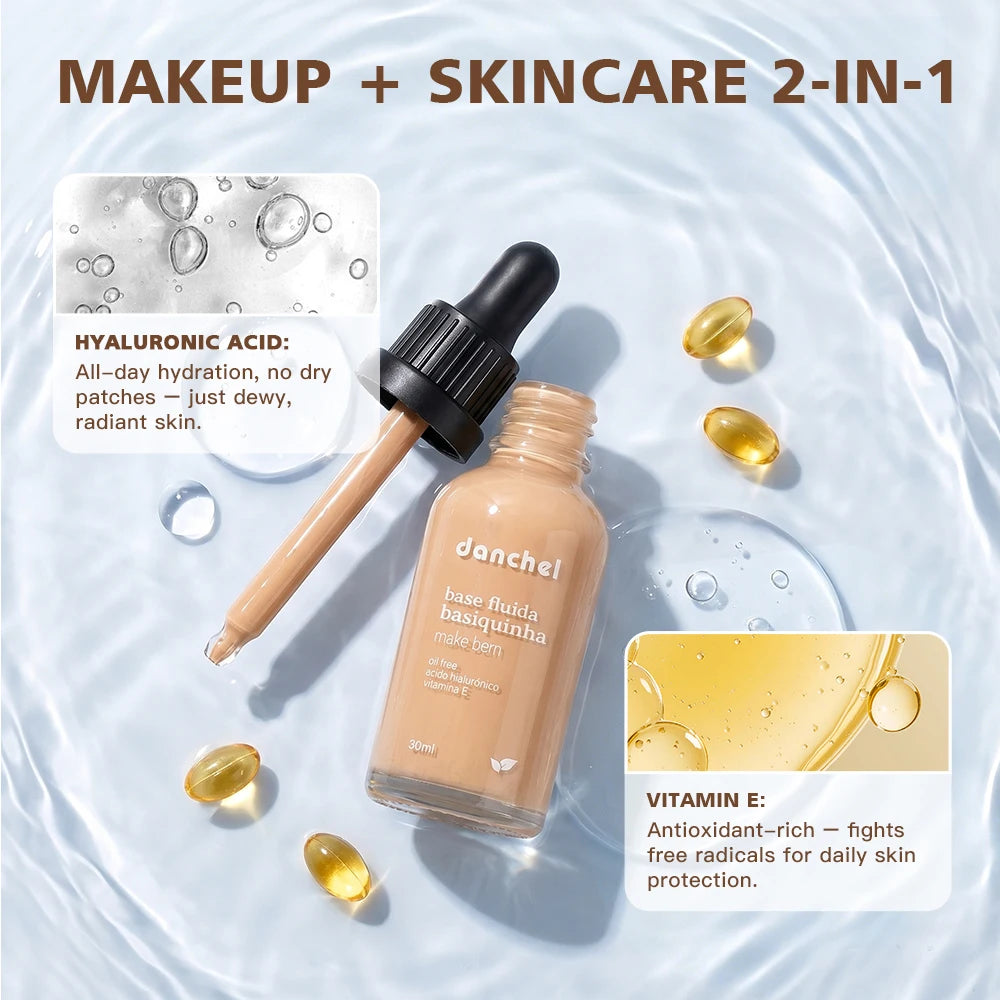 Basic Liquid Foundation Matte Face Makeup Base - 14