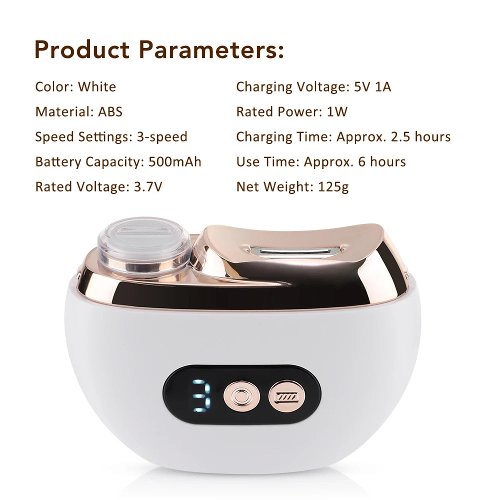 Electric Nail Clipper and Trimmer 2 in 1 Automatic Nail Grinder