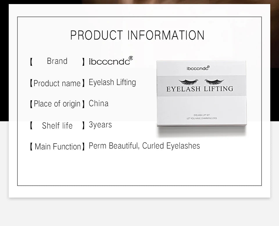 Professional Eyelash Lifting Kit Lash Perming and Wave Set - 8