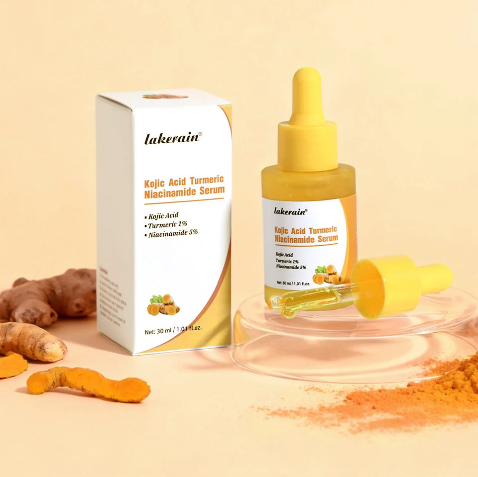 Kojic Acid Turmeric Serum Face Brightening Essence