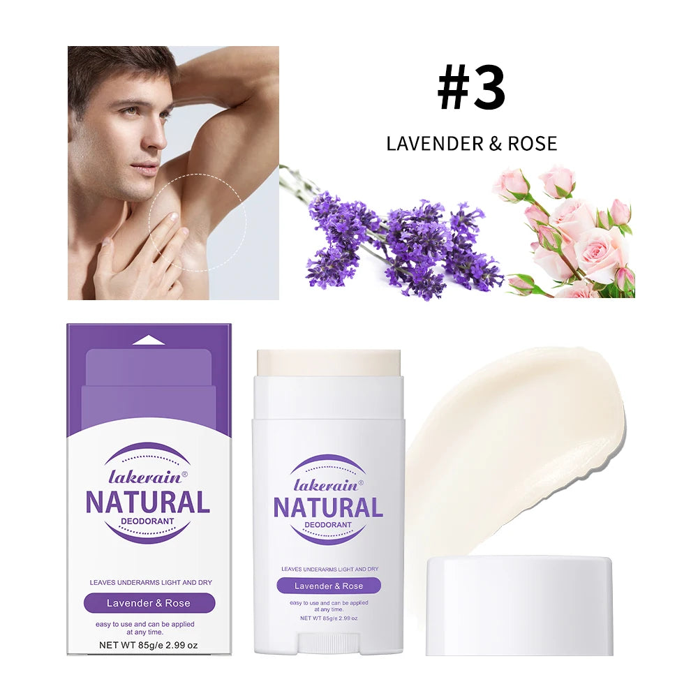 Natural Deodorant Stick Long Lasting Solid Perfume Balm - 21