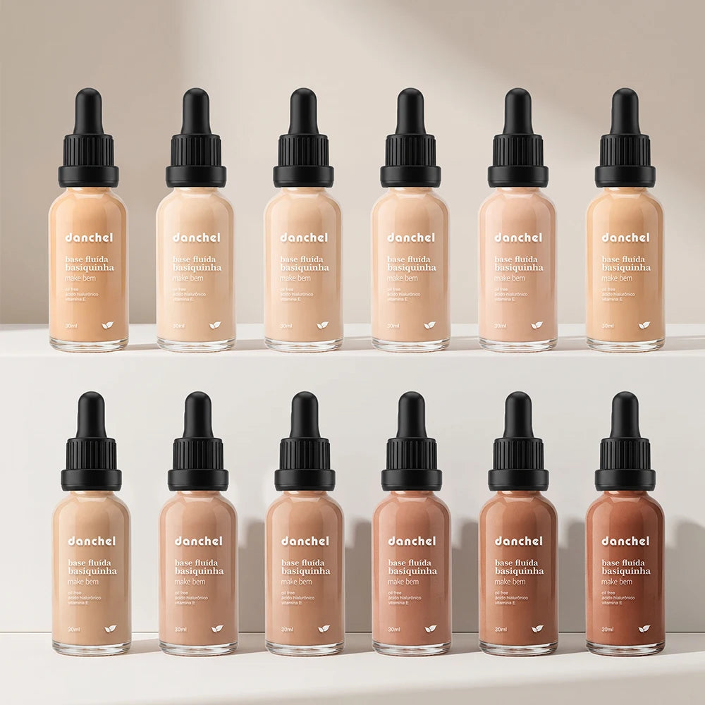 Basic Liquid Foundation Matte Face Makeup Base - 18