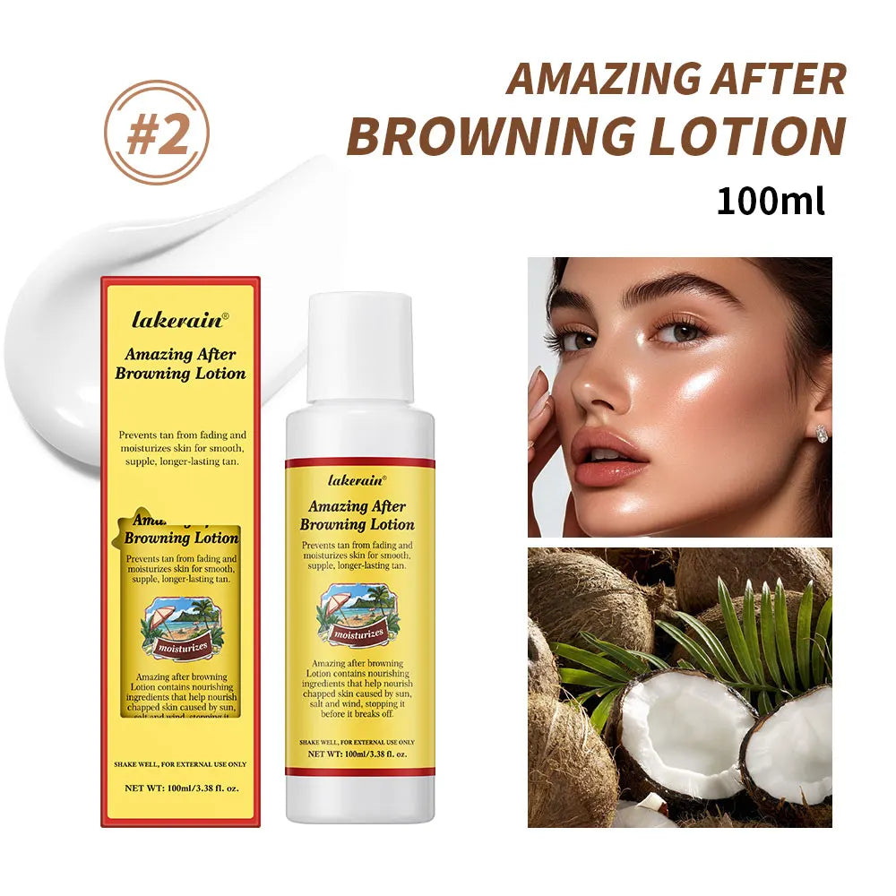 Amazing Brown Tanning Lotion Self Tanner Body Bronzer - 33
