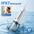 Water Dental Flosser Cordless Oral Irrigator for Teeth Cleaning