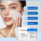 Pore Refining Toner Pad and Peptide Facial Serum Skin Care Set