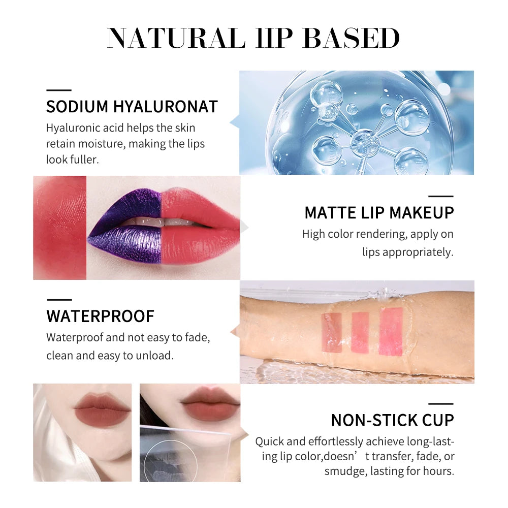 Peel Off Lip Stain Long Lasting Waterproof Liquid Lipstick