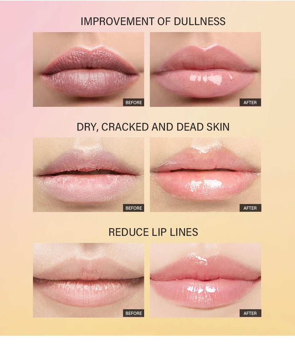 Peptide Lip Treatment Moisturizing Lip Balm Care Gel