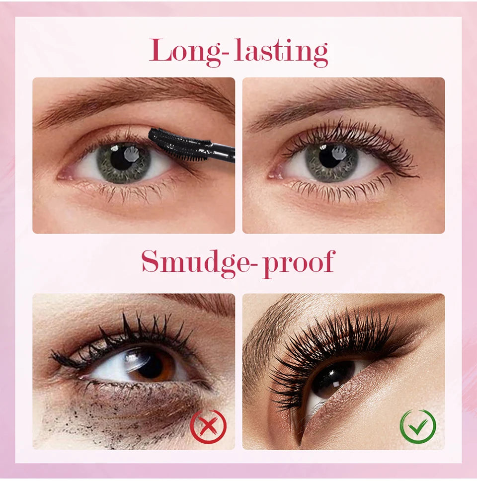 Waterproof Lengthening Mascara Volumizing Eyelash Extension Makeup - 11