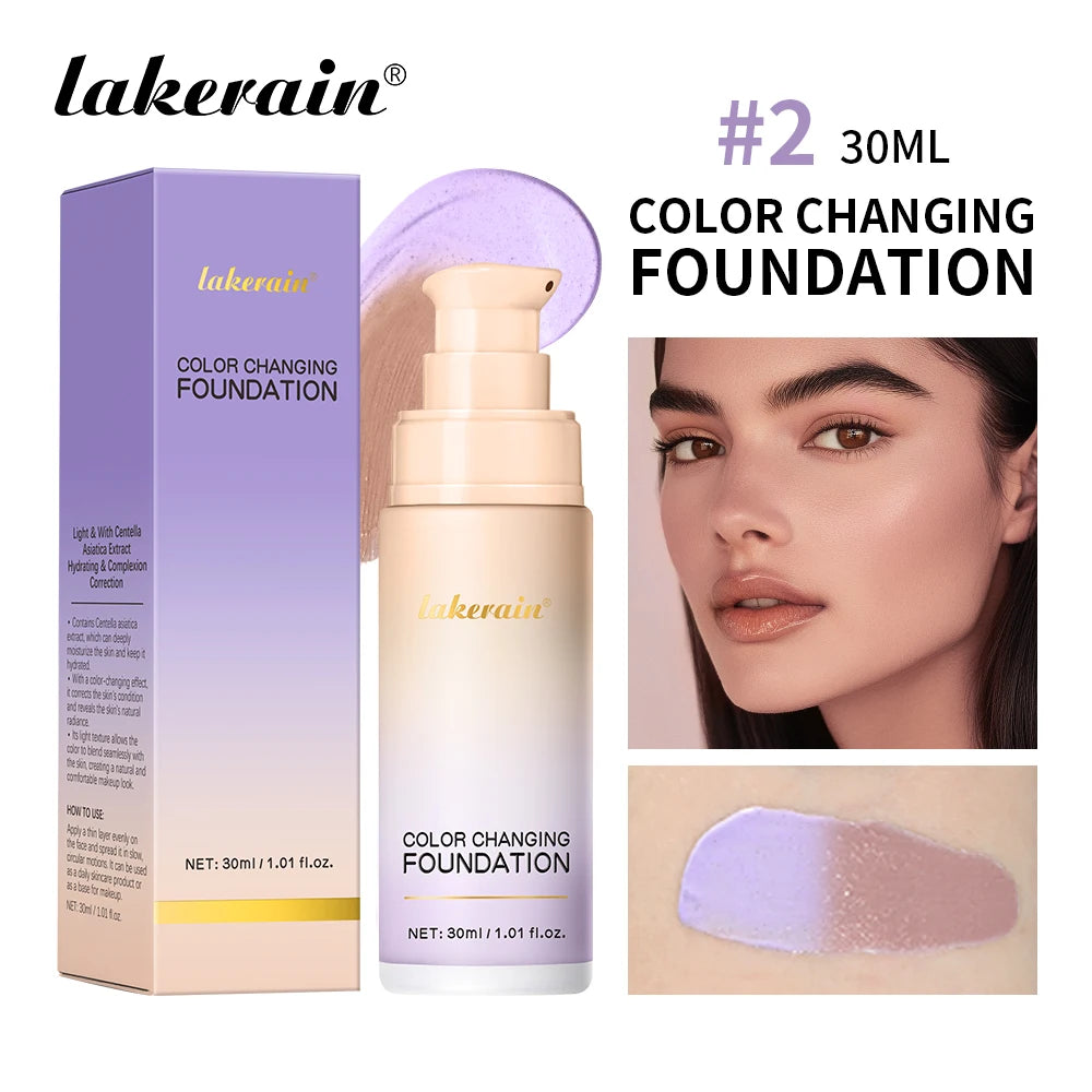 Color Changing Foundation Liquid Makeup Base Face Primer - 23