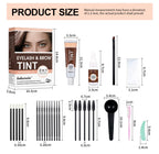 Eyelash and Brow Tint Kit Waterproof Eyebrow Dye Makeup Set