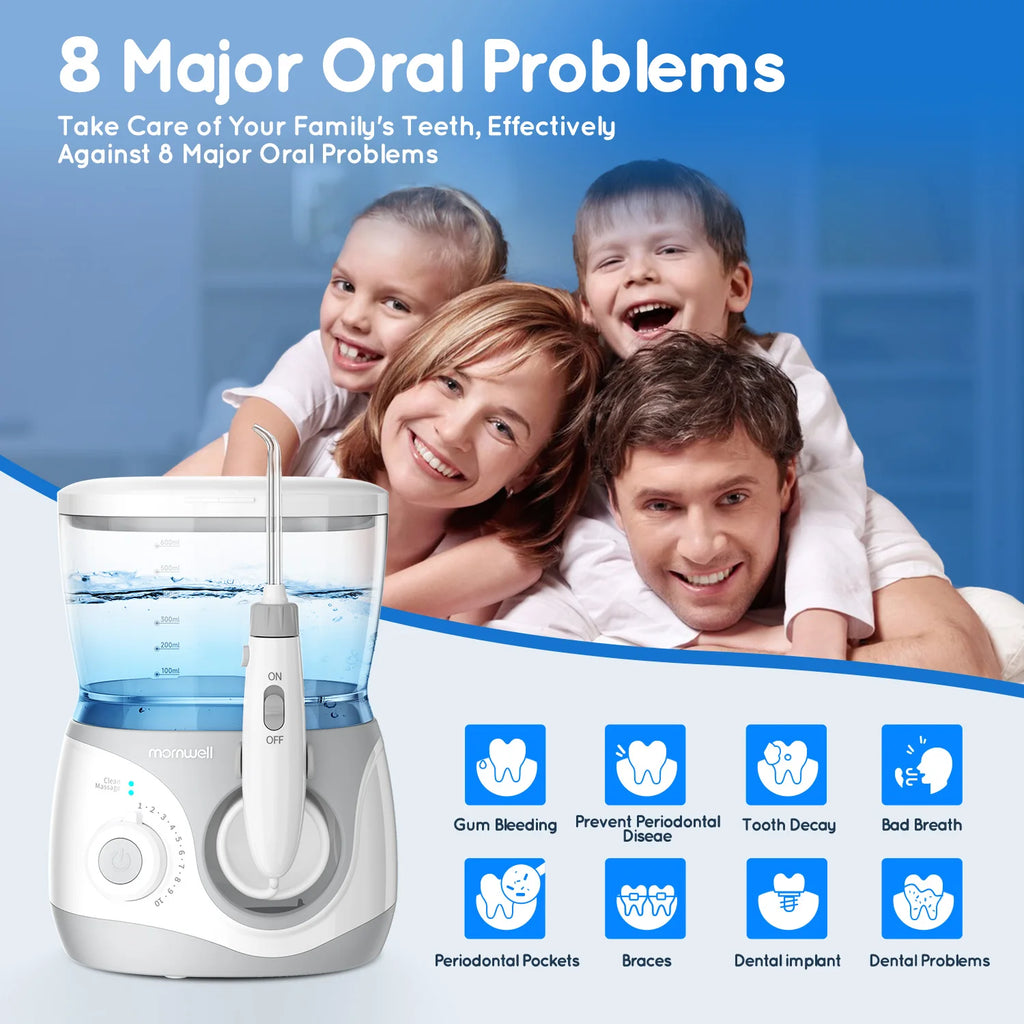 Electric Water Flosser Oral Irrigator Dental Teeth Cleaner