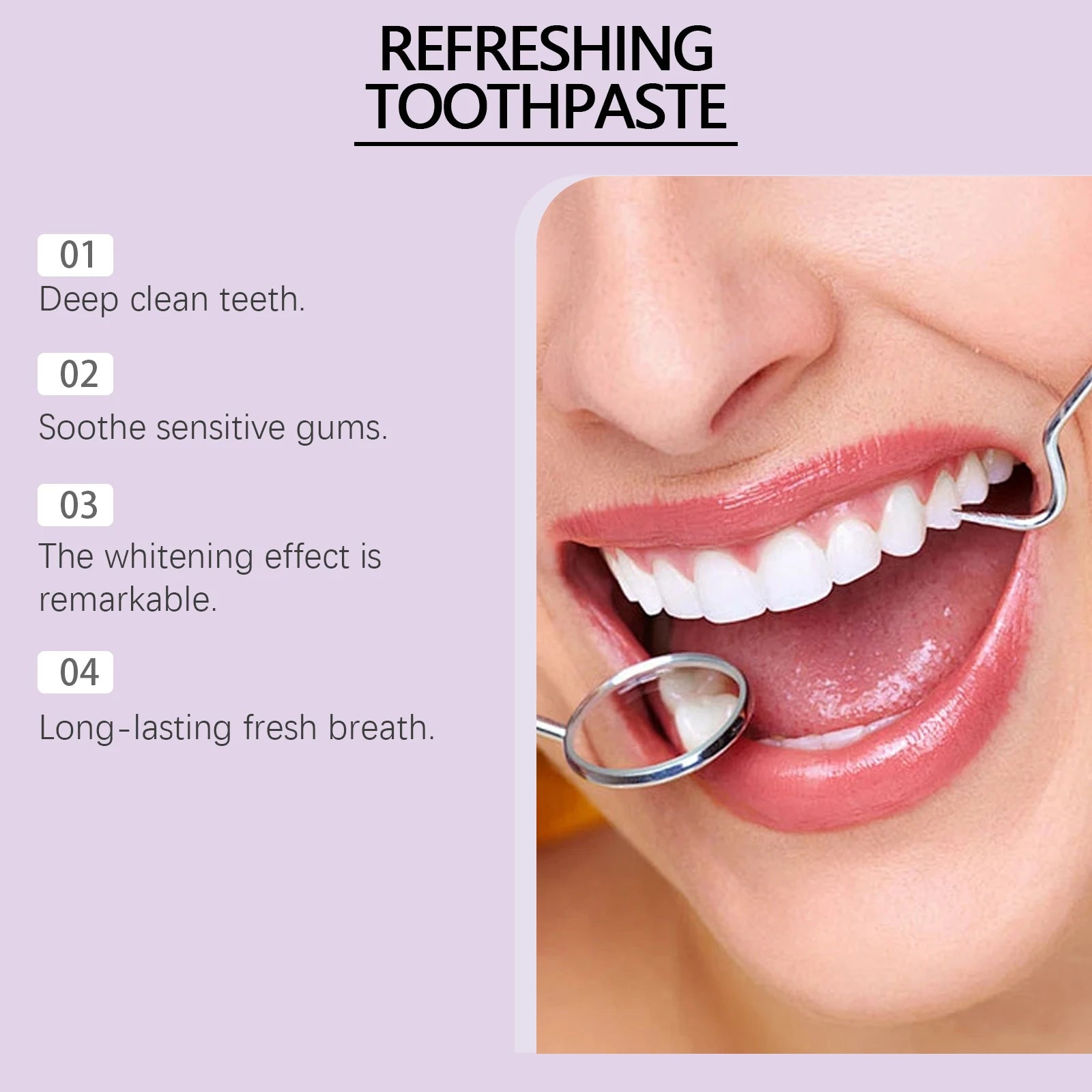 Brightening Toothpaste Teeth Whitening Stain Remover - 10