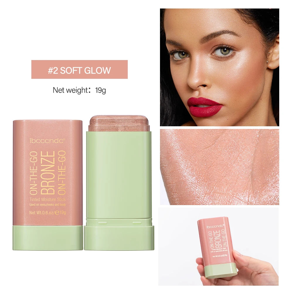 Contour Bronzer Stick and Face Highlighter Makeup Eraser - 21