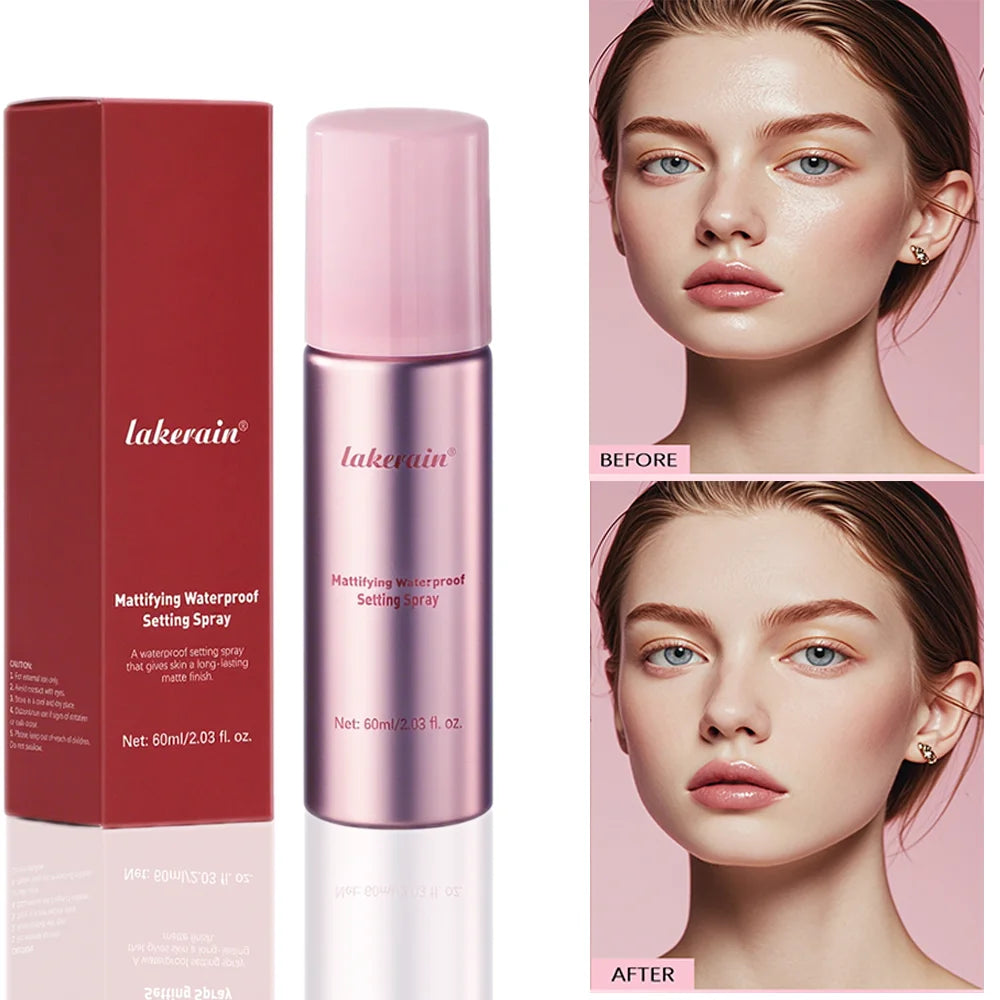 Mattifying Setting Spray Long Lasting Makeup Fixer - 1