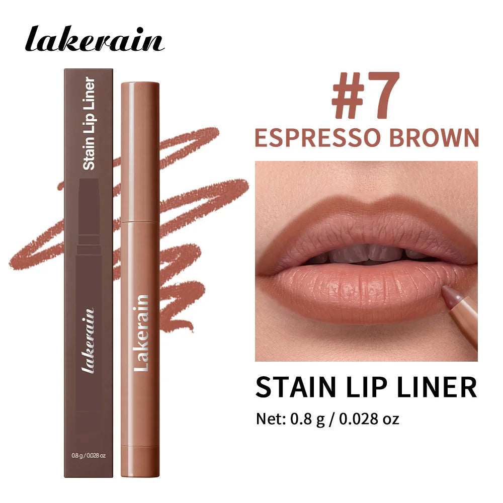 Matte Lip Liner Pencil Waterproof Lip Contour Makeup Pen
