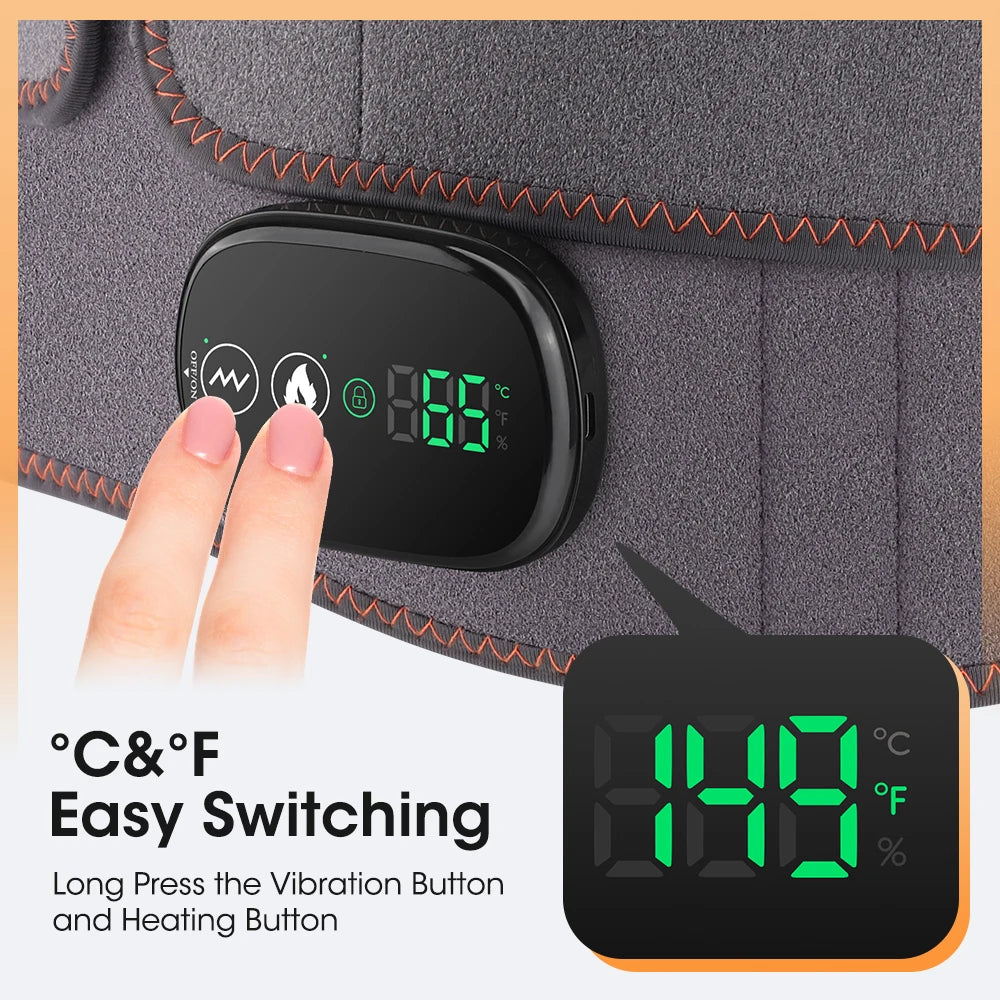Heated Waist Massager and Back Vibration Belt - 6
