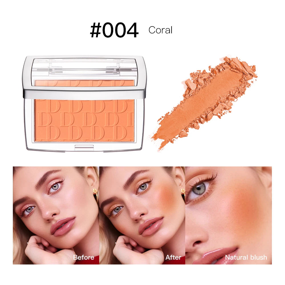 Embossed Blush Palette Matte Face Powder Blusher - 24