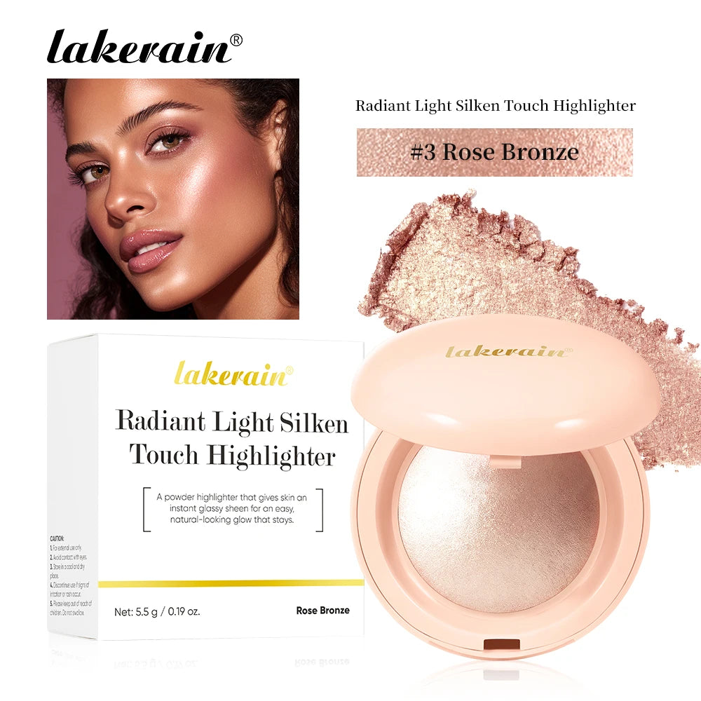 Silken Touch Highlighter Powder Baked Shimmer Illuminator - 21