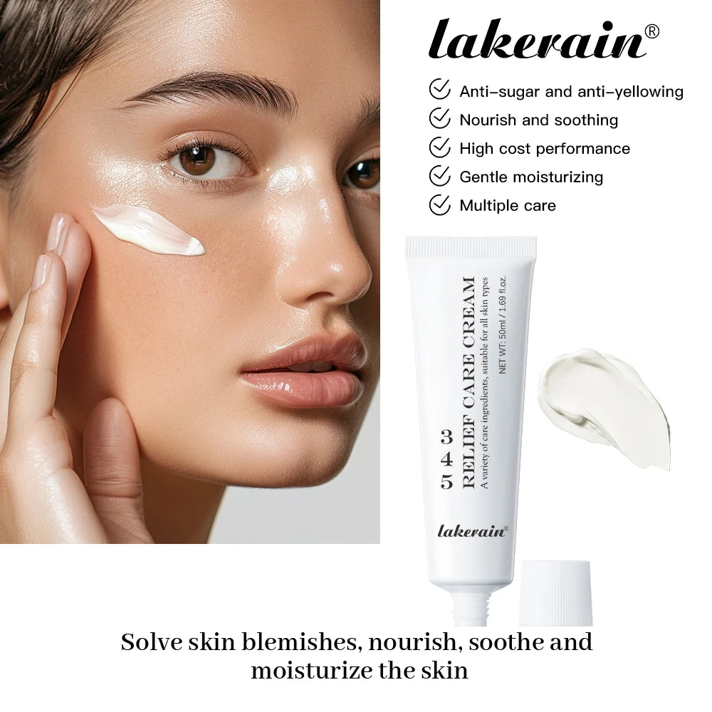 345 Relief Care Cream Moisturizing Facial Repair Lotion