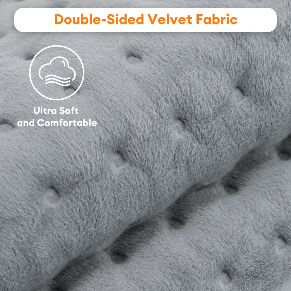 Electric Heating Pad Heated Mat for Pain Relief and Muscle Relaxation - 11