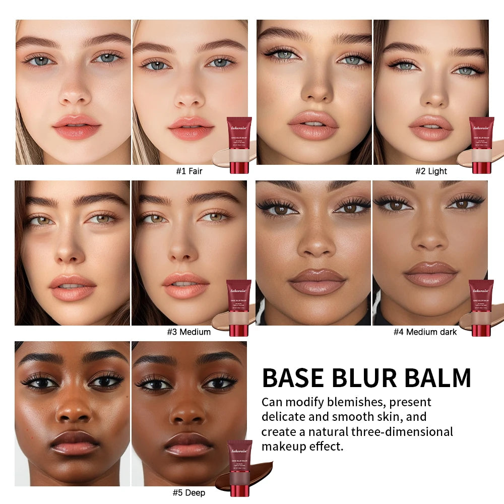 Base Blurring Foundation and Face Makeup BB Cream - 3