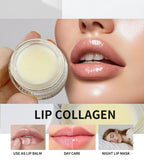 Collagen Lip Mask and Moisturizing Lip Treatment